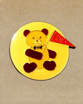 Baltimore Souvenir Teddy Bear Pin