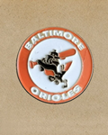 Vintage Baltimore Orioles Hat Pin