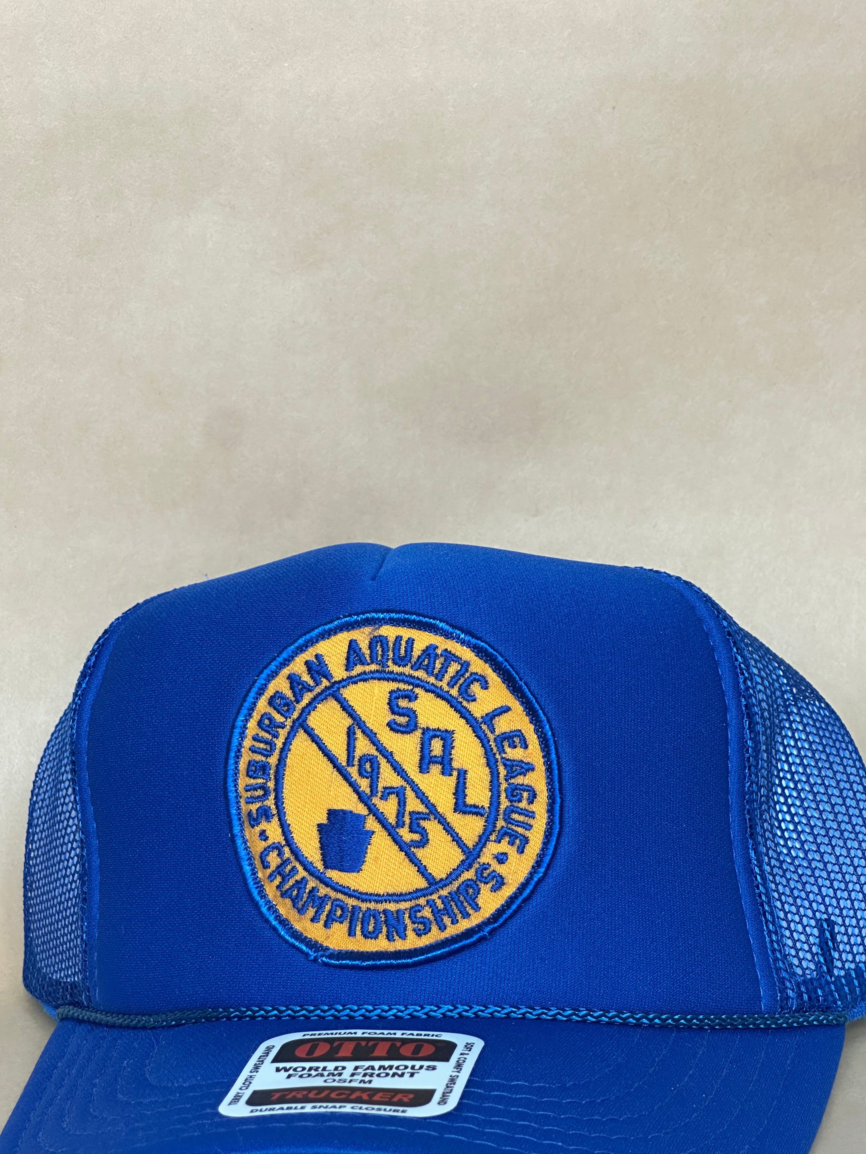 Suburban Aquatic League Blue Trucker