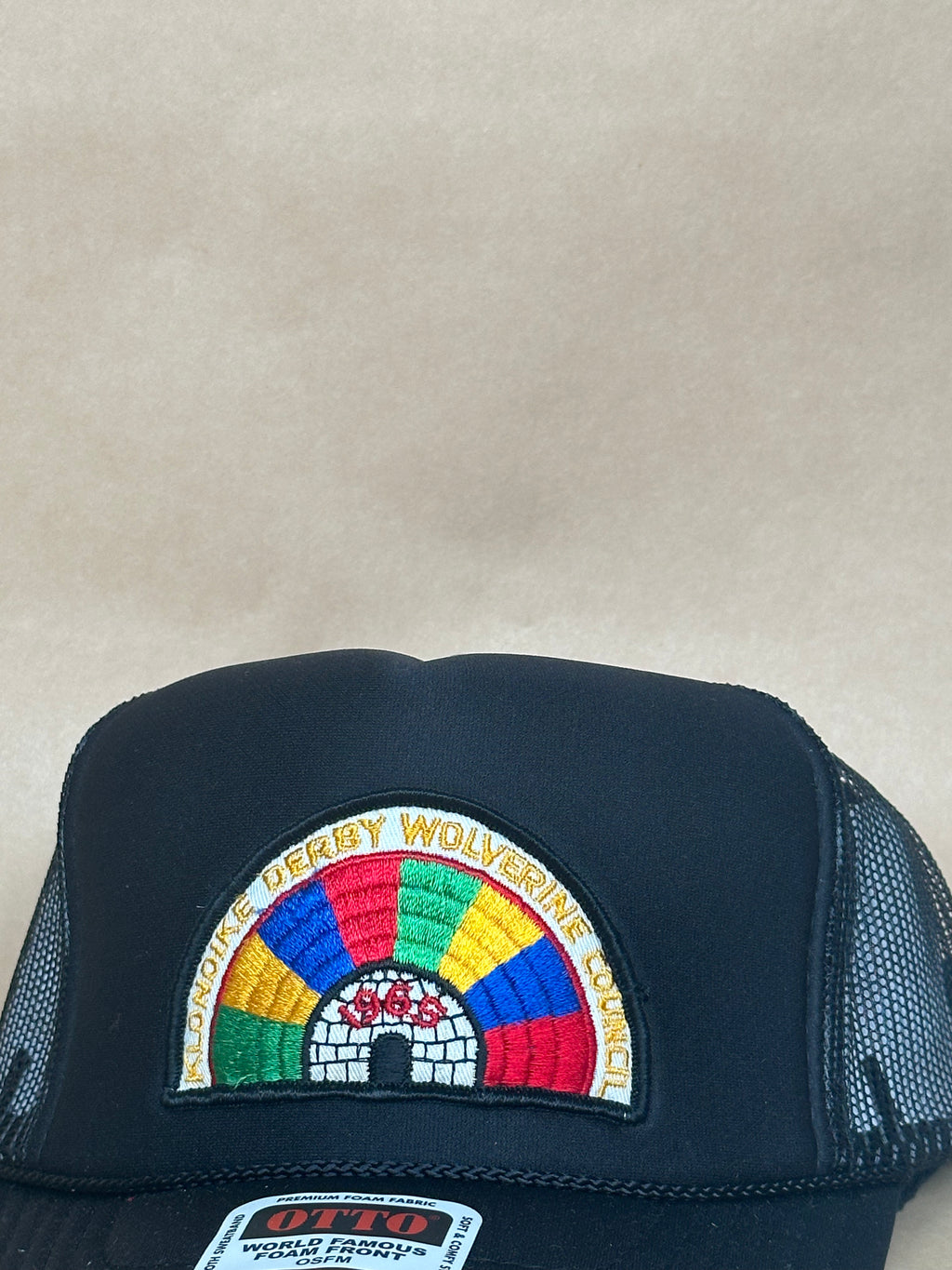 Klondike Derby Black Trucker Hat
