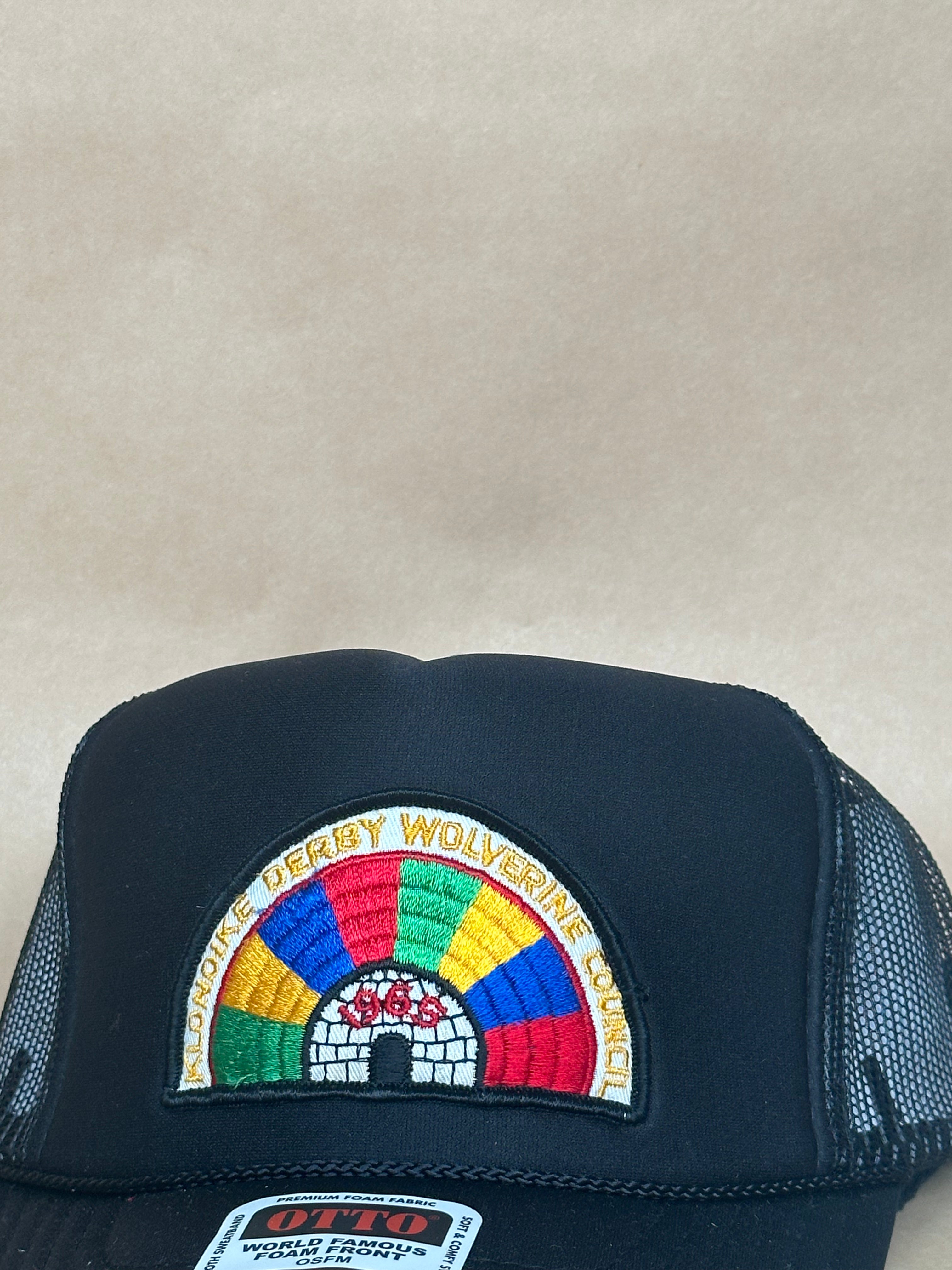 Klondike Derby Black Trucker Hat