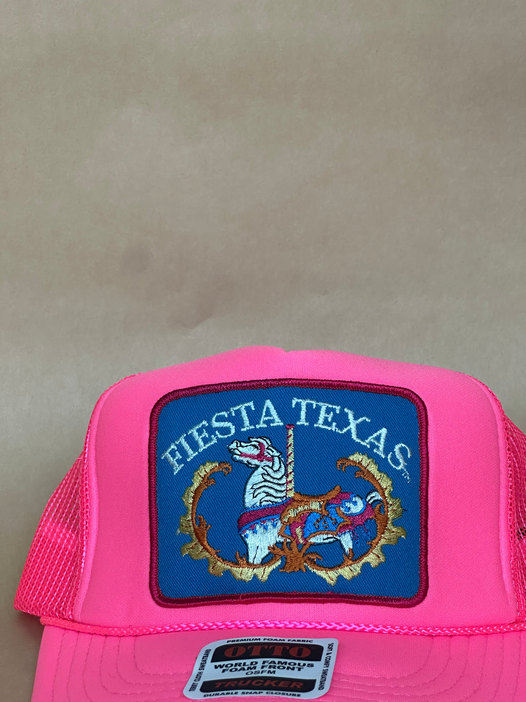Fiesta Texas Pink Trucker Hat