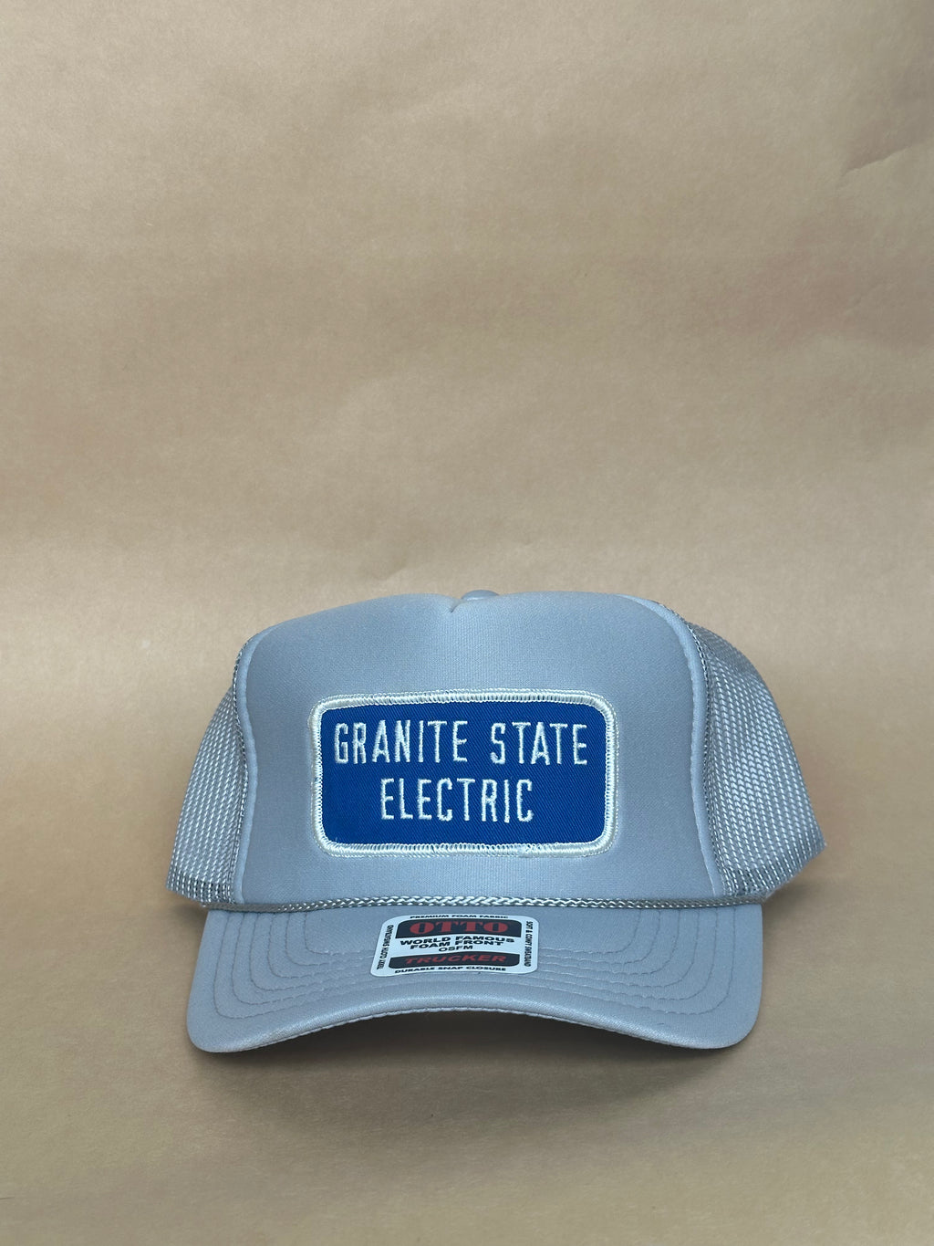 Granite State Electric Grey Trucker Hat
