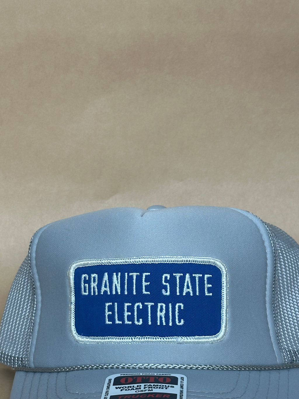 Granite State Electric Grey Trucker Hat