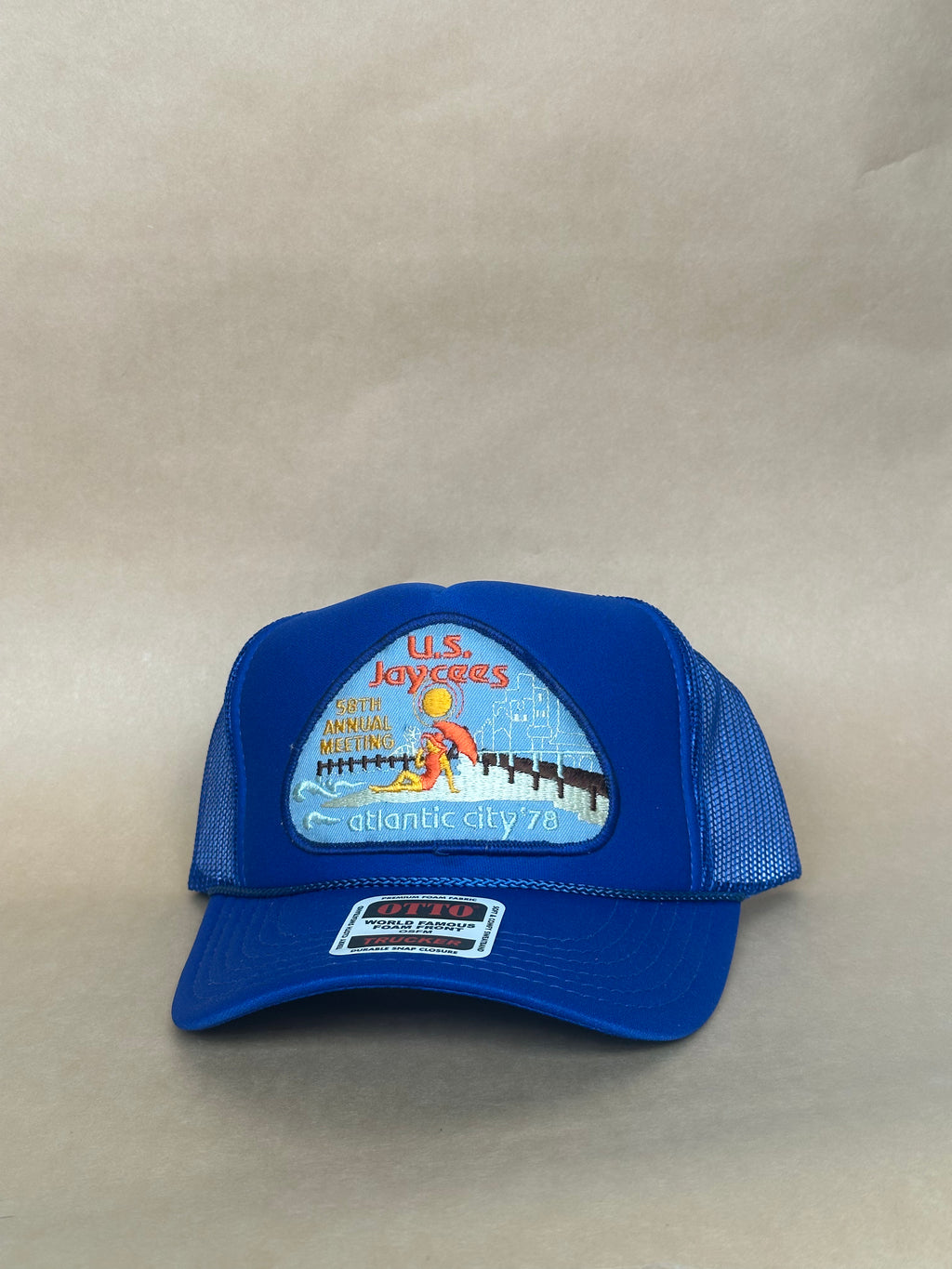 U.S. Jaycees Blue Trucker Hat
