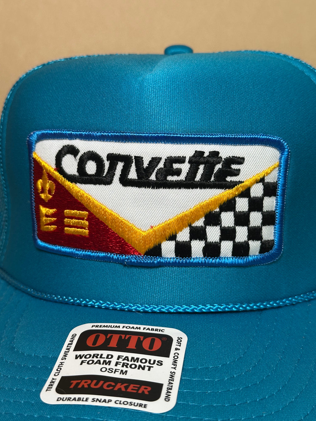 Corvette Blue Trucker