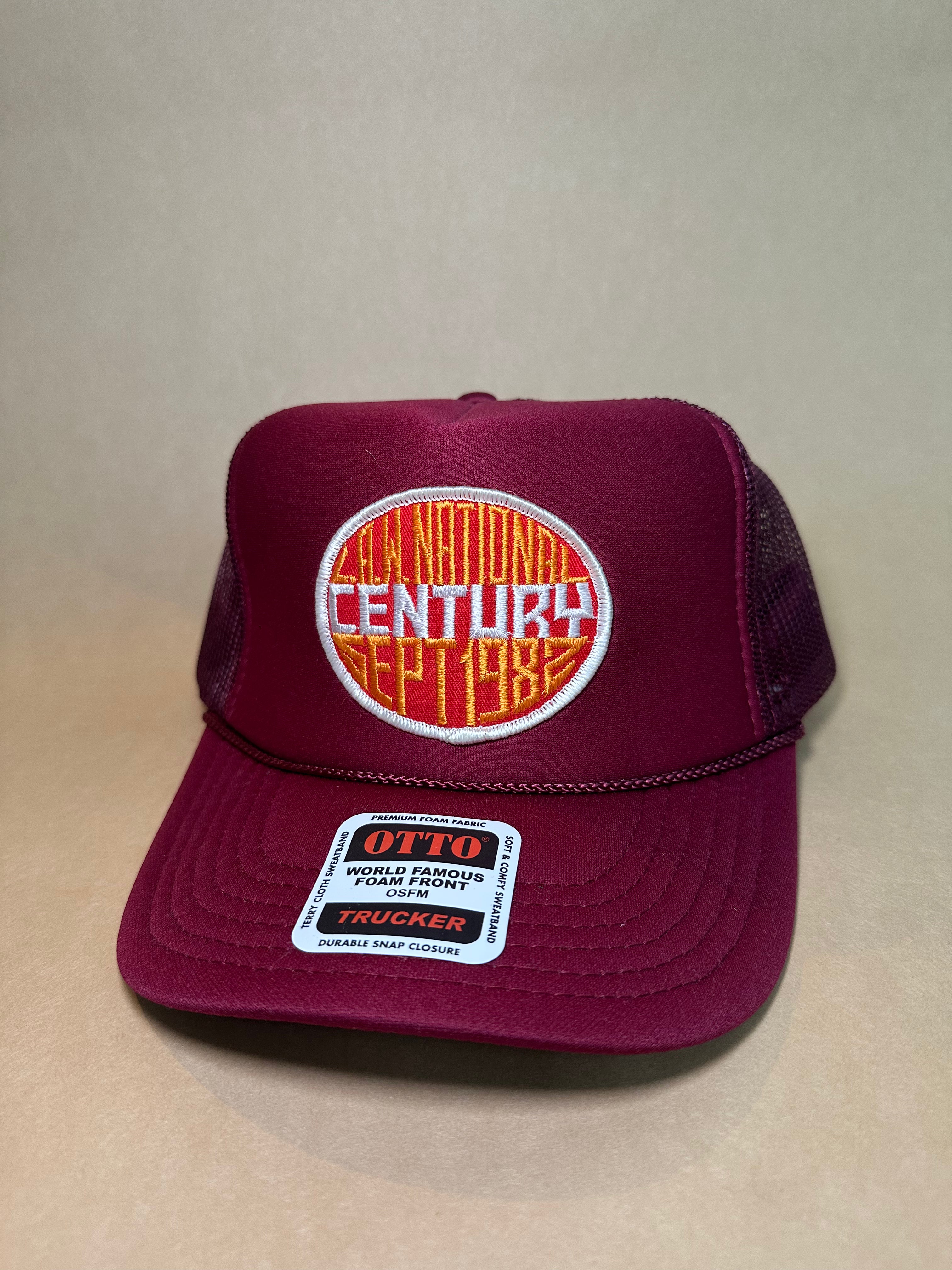 1982 L.A.W National Century Burgundy Trucker