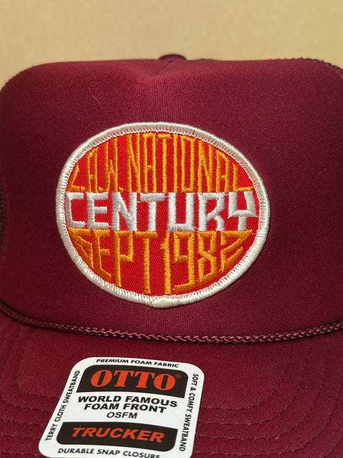 1982 L.A.W National Century Burgundy Trucker