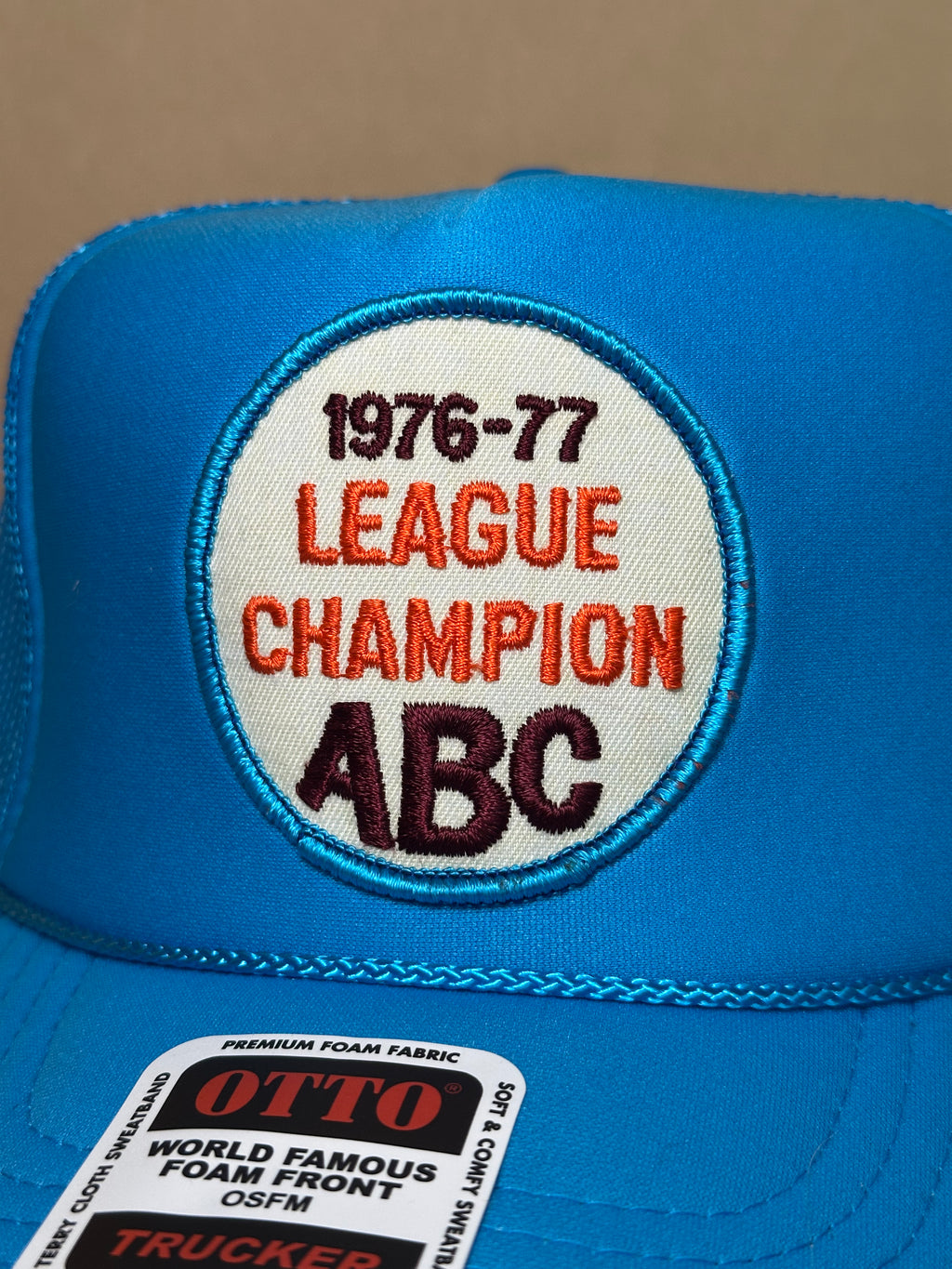1977 ABC League Champion Blue Trucker