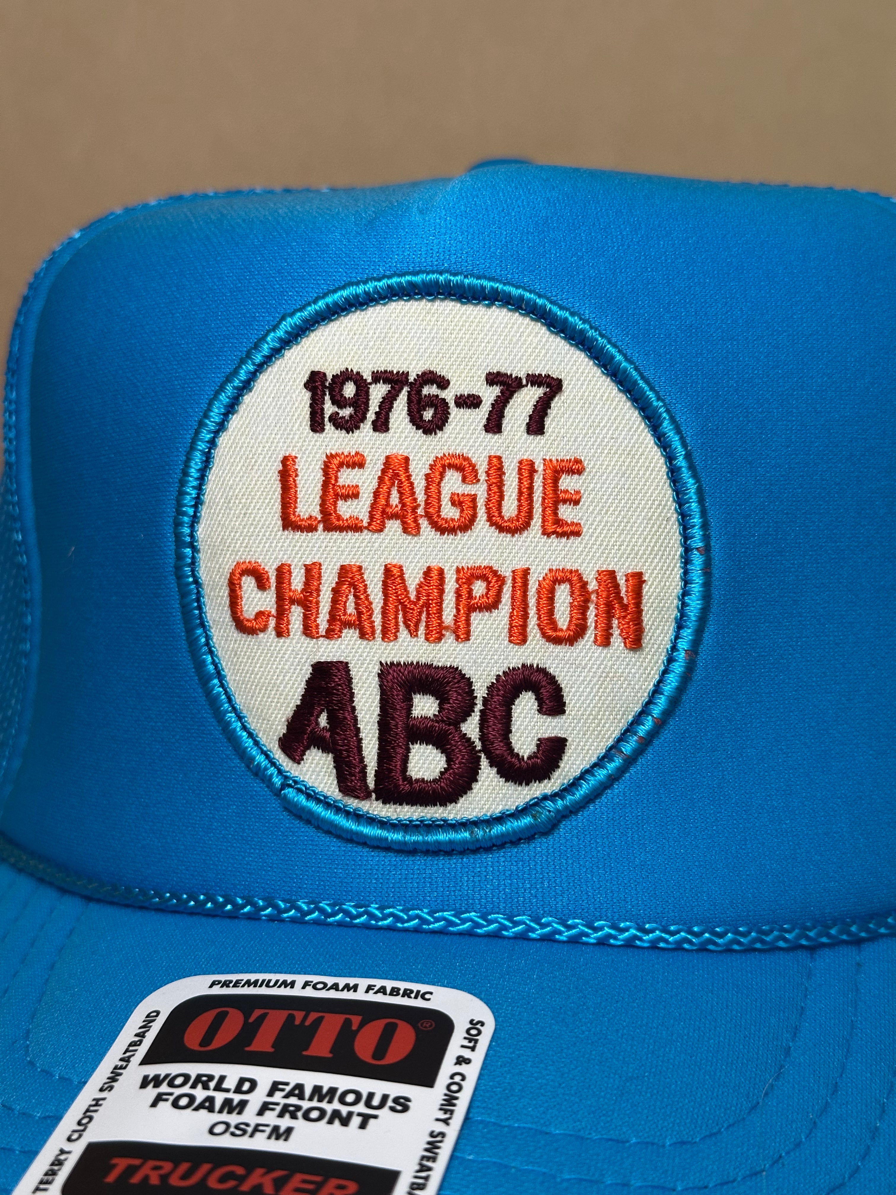 1977 ABC League Champion Blue Trucker