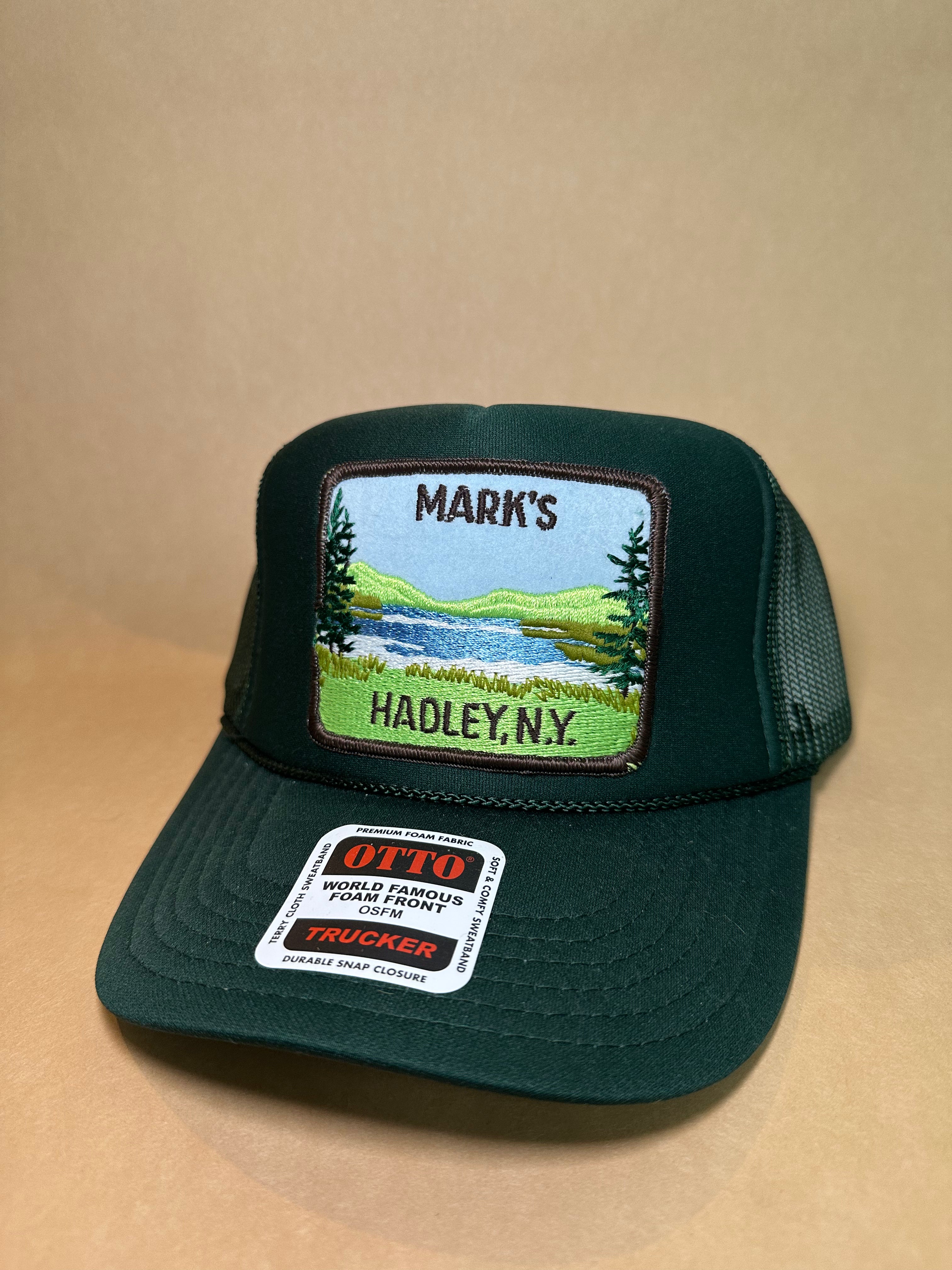Mark's Hadley N.Y. Green Trucker