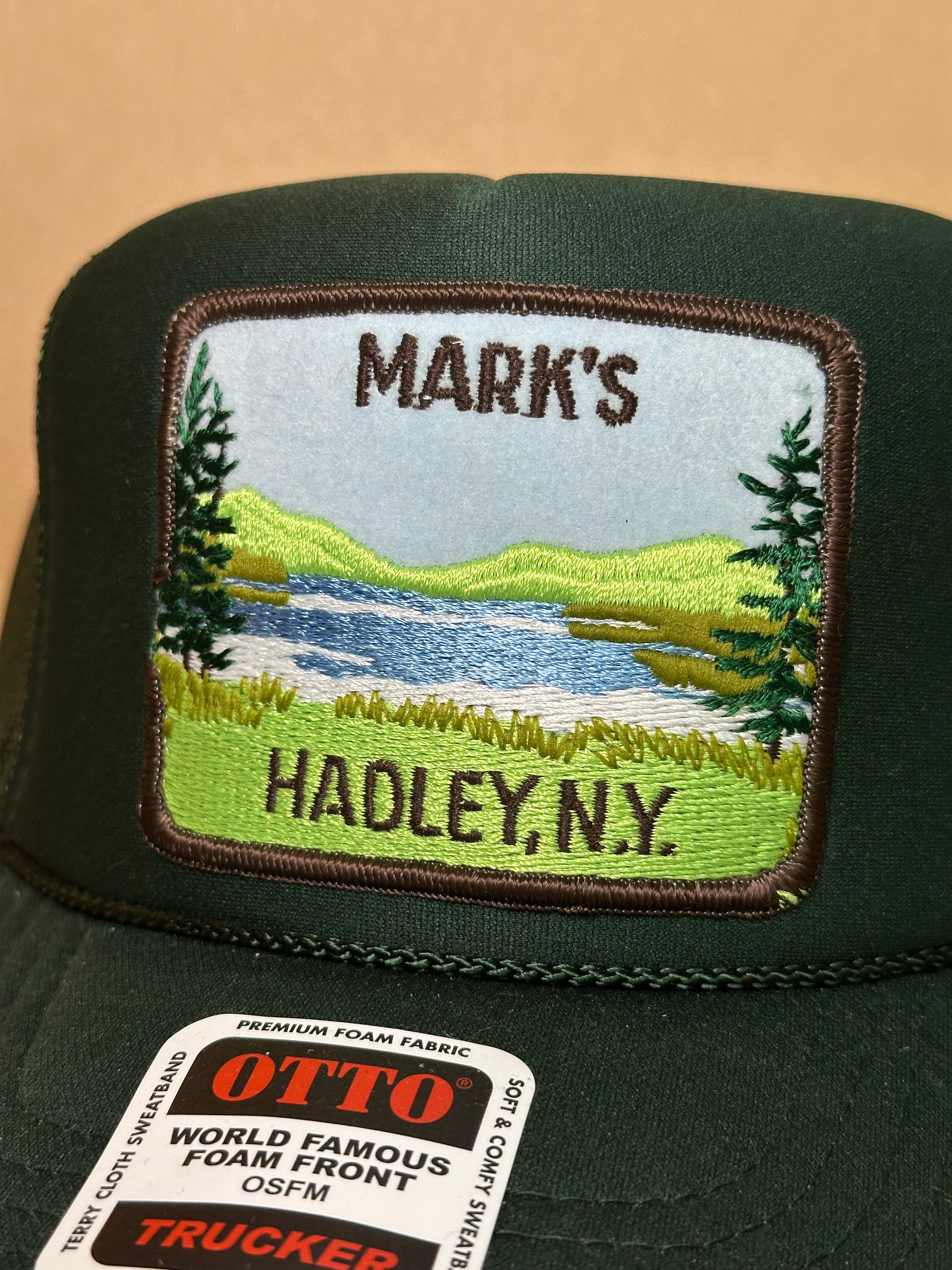 Mark's Hadley N.Y. Green Trucker